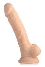 Load image into Gallery viewer, Fleshstixxx 8in Vibrating Dildo W/ Balls Light
