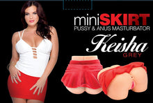 Load image into Gallery viewer, Keisha Grey Mini Skirt Pussy &amp; Anus Masturbator

