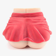 Load image into Gallery viewer, Keisha Grey Mini Skirt Pussy &amp; Anus Masturbator
