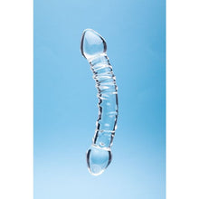 Load image into Gallery viewer, Clarity Glass Dildo Celestial Bliss
