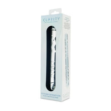 Load image into Gallery viewer, Clarity Glass Dildo Elysian Sensation
