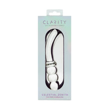 Load image into Gallery viewer, Clarity Glass Dildo Celestial Zenith
