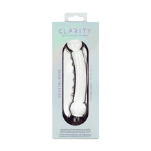 Load image into Gallery viewer, Clarity Glass Dildo Celestial Ridge
