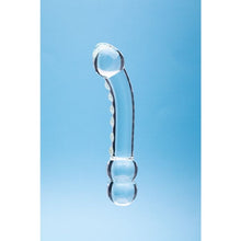 Load image into Gallery viewer, Clarity Glass Dildo Celestial Ridge
