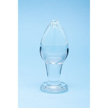 Load image into Gallery viewer, Clarity Glass Dildo Utopian Bud
