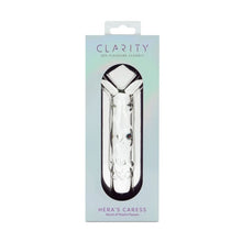 Load image into Gallery viewer, Clarity Glass Dildo Hera's Caress
