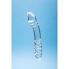 Load image into Gallery viewer, Clarity Glass Dildo Celestial Desire
