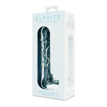 Load image into Gallery viewer, Clarity Glass Dildo Seraphic Opus
