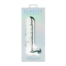 Load image into Gallery viewer, Clarity Glass Dildo Seraphic Opus
