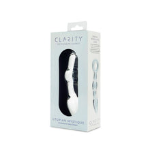 Load image into Gallery viewer, Clarity Glass Dildo Utopian Mystique
