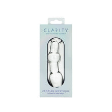 Load image into Gallery viewer, Clarity Glass Dildo Utopian Mystique
