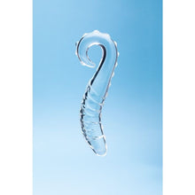 Load image into Gallery viewer, Clarity Glass Dildo Hera's Tempest
