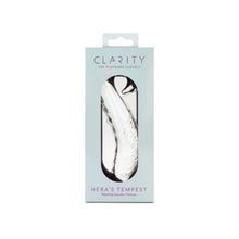 Load image into Gallery viewer, Clarity Glass Dildo Hera's Tempest
