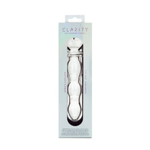 Load image into Gallery viewer, Clarity Glass Dildo Hera's Cascade
