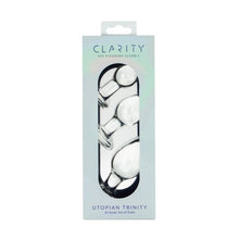 Load image into Gallery viewer, Clarity Glass Dildo Utopian Trinity
