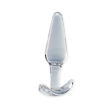 Load image into Gallery viewer, Clarity Glass Dildo Utopian Floret
