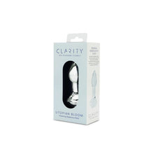 Load image into Gallery viewer, Clarity Glass Dildo Utopian Bloom

