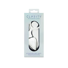 Load image into Gallery viewer, Clarity Glass Dildo Utopian Delight
