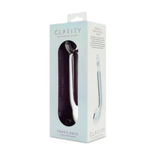 Load image into Gallery viewer, Clarity Glass Dildo Hera's Halo
