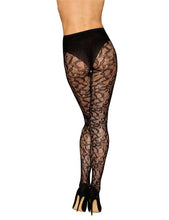 Load image into Gallery viewer, Lace Pantyhose Black O/s
