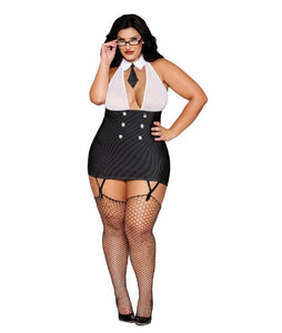 Boss Babe Black/white Q/s