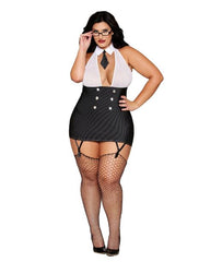 Boss Babe Black/white Q/s