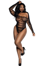 Load image into Gallery viewer, Long Slv Bodysuit Blk X/
