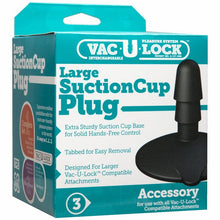 Load image into Gallery viewer, Vac U Lock Large Suction Cup Black
