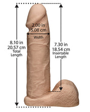 Load image into Gallery viewer, Ultra-realistic 8in Cock W/harness Bx
