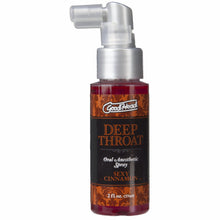 Load image into Gallery viewer, Goodhead Deep Throat Spray Cinnamon
