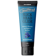 Load image into Gallery viewer, Goodhead Slick Head Glide 4 Oz Blue Raspberry
