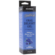 Load image into Gallery viewer, Goodhead Oral Delight Gel 4 Oz Blue Raspberry
