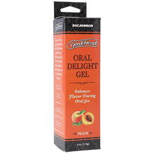 Load image into Gallery viewer, Goodhead Oral Delight Gel 4 Oz Peach
