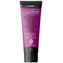 Load image into Gallery viewer, Goodhead Warming Oral Delight Gel Cotton Candy 4 Oz
