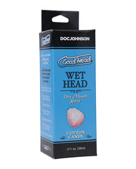 Goodhead Wet Head Dry Mouth Spray Cotton Candy 2 Oz