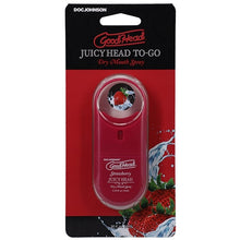 Load image into Gallery viewer, Goodhead Juicy Head Spray To- Go Strawberry 0.30 Fl Oz
