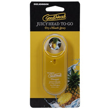 Load image into Gallery viewer, Goodhead Juicy Head Spray To- Go Pineapple 0.30 Fl Oz
