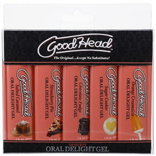 Load image into Gallery viewer, Goodhead Oral Delight Gel 5 Pk Desserts
