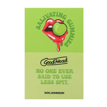 Load image into Gallery viewer, Goodhead Salivating Gummies Green Apple 24pack
