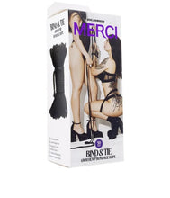 Load image into Gallery viewer, Merci Bind &amp; Tie 50ft Blck

