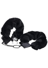 Load image into Gallery viewer, Merci Fluff Cuffs Black
