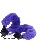 Load image into Gallery viewer, Merci Fluff Cuffs Violet
