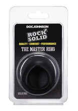 Load image into Gallery viewer, Rock Solid Master Ring Black
