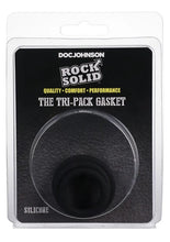 Load image into Gallery viewer, Rock Solid Tri-pack Gasket Black

