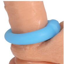 Load image into Gallery viewer, Rock Solid Mega Ring Blue Glow
