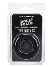 Load image into Gallery viewer, Rock Solid Donut 3x Black
