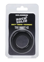 Load image into Gallery viewer, Rock Solid Donut 4x Black

