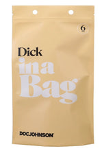 Load image into Gallery viewer, In A Bag Dick 6 Inch Clear
