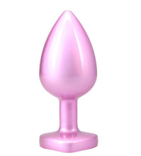 Load image into Gallery viewer, Booty Bling Heart Diamond Jew/ Metal Plug L/pink
