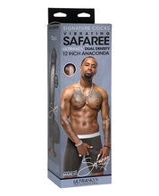 Load image into Gallery viewer, Signature Cocks Safaree Ultraskyn Vibrating 12 In Anaconda

